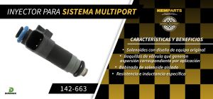 INYECTOR MULTIPORT   142-663