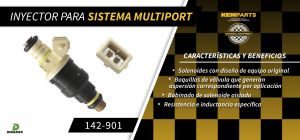 INYECTOR MULTIPORT   142-901