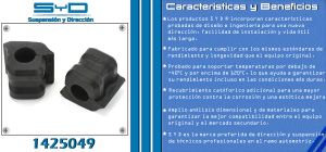 GOMA BARRA ESTABILIZADORA TOYOTA RAV4 1425049-SYD