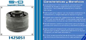 BUJE DE SUSPENSION TOYOTA RAV4 1425051-SYD