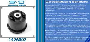 BUJE DE SUSPENSION SEAT CORDOBA 1426002-SYD