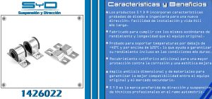 GOMA VARILLA DIRECCION VOLKSWAGEN PASSAT 1426022-SYD