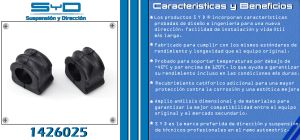 GOMA BARRA ESTABILIZADORA AUDI A3 1426025-SYD