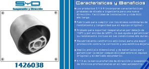 BUJE DE SUSPENSION AUDI A1 1426038-SYD