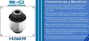 BUJE DE SUSPENSION AUDI A1 1426039-SYD