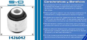 BUJE DE SUSPENSION AUDI A1 1426042-SYD