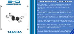 GOMA BARRA ESTABILIZADORA VOLKSWAGEN POINTER 1426046-SYD