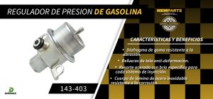 REGULADOR DE PRESION CHEVROLET-GMC-BUICK-CADILLAC BUICK ELECTRA 143-403