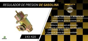 REGULADOR DE PRESION CHEVROLET-GMC-BUICK-CADILLAC BERETTA 143-420