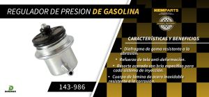 REGULADOR DE PRESION CHEVROLET-GMC-BUICK-CADILLAC ASTRO 143-986