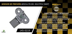 SENSOR MAP VOLKSWAGEN BORA 145-0219
