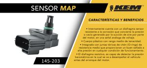 SENSOR MAP FORD-LINCOLN-MERCURY COURIER 145-203