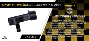 SENSOR MAP CHEVROLET-GMC-BUICK-CADILLAC AVEO 145-213