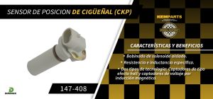 SENSOR DE CIGUEÃ‘AL CHEVROLET-GMC-BUICK-CADILLAC CAMARO 147-408