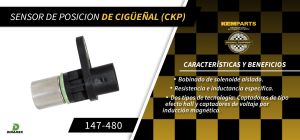 SENSOR DE CIGUEÃ‘AL CHEVROLET-GMC-BUICK-CADILLAC BERETTA 147-480