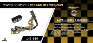 SENSOR ARBOL DE LEVAS VOLKSWAGEN BEETLE 147-836