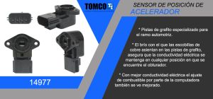 SENSOR DE ACELERACION (TPS) FORD-LINCOLN-MERCURY CROWN VICTORIA 14977