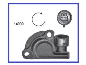 SENSOR DE ACELERACION (TPS) CHEVROLET-GMC-BUICK-CADILLAC ASTRO 14990