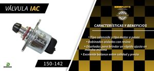 VALVULA IAC CHEVROLET-GMC-BUICK-CADILLAC ASTRO 150-142