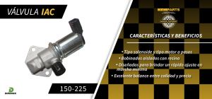 VALVULA IAC FORD-LINCOLN-MERCURY COUGAR 150-225