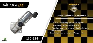 VALVULA IAC FORD-LINCOLN-MERCURY RANGER 150-234