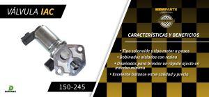 VALVULA IAC FORD-LINCOLN-MERCURY COUGAR 150-245
