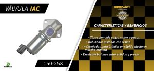 VALVULA IAC FORD-LINCOLN-MERCURY RANGER 150-258