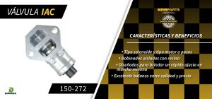 VALVULA IAC FORD-LINCOLN-MERCURY FOCUS 150-272