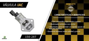 VALVULA IAC FORD-LINCOLN-MERCURY ESCAPE 150-287