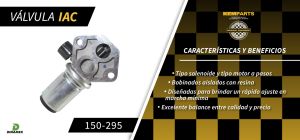 VALVULA IAC FORD-LINCOLN-MERCURY E-350 150-295