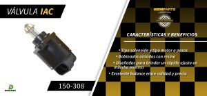 VALVULA IAC CHRYSLER-DODGE-HYUNDAI CIRRUS 150-308