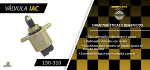 VALVULA IAC CHRYSLER-DODGE-HYUNDAI NEON 150-310