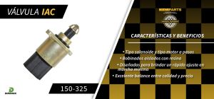 VALVULA IAC CHRYSLER-DODGE-HYUNDAI DURANGO 150-325