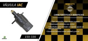 VALVULA IAC CHRYSLER-DODGE-HYUNDAI CIRRUS 150-330