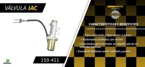 VALVULA IAC NISSAN PICK-UP 150-411