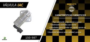 VALVULA IAC FORD-LINCOLN-MERCURY ESCAPE 150-987