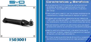 HORQUILLA DE SUSPENSION PONTIAC MATIZ 1503001-SYD