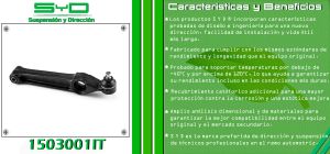 HORQUILLA DE SUSPENSION PONTIAC MATIZ 1503001IT