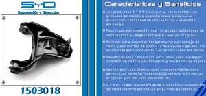 HORQUILLA DE SUSPENSION CHEVROLET-GMC-BUICK-CADILLAC JIMMY 1503018-SYD