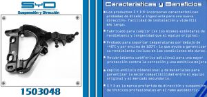 HORQUILLA DE SUSPENSION CHEVROLET-GMC-BUICK-CADILLAC BRAVADA 1503048-SYD