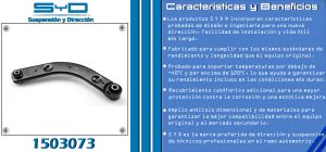 BRAZO CONTROL CHEVROLET-GMC-BUICK-CADILLAC MALIBU 1503073-SYD