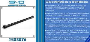 BRAZO CONTROL CHEVROLET-GMC-BUICK-CADILLAC MALIBU 1503076-SYD