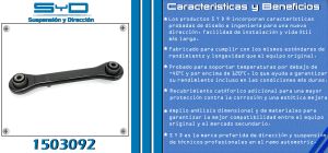 TIRANTE ESTABILIZADOR CHEVROLET-GMC-BUICK-CADILLAC CAPTIVA 1503092-SYD