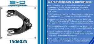 HORQUILLA DE SUSPENSION CHRYSLER-DODGE-HYUNDAI CIRRUS 1506025-SYD