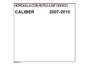 HORQUILLA DE SUSPENSION CHRYSLER-DODGE-HYUNDAI CALIBER 1506056SFT-ASIA