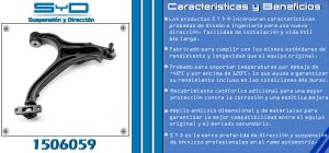 HORQUILLA DE SUSPENSION JEEP COMMANDER 1506059-SYD