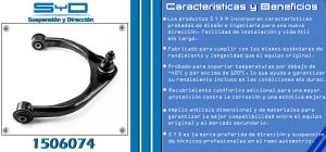 HORQUILLA CHRYSLER-DODGE-HYUNDAI RAM 1500 PICK-UP 1506074-SYD