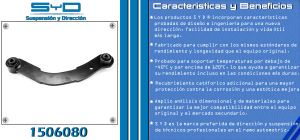 HORQUILLA DE SUSPENSION CHRYSLER-DODGE-HYUNDAI CALIBER 1506080-SYD