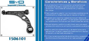 HORQUILLA DE SUSPENSION CHRYSLER-DODGE-HYUNDAI 200 1506101-SYD