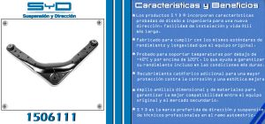 HORQUILLA DE SUSPENSION JEEP GRAND CHEROKEE 1506111-SYD